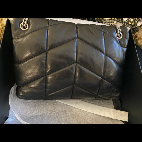 SAINT LAURENT PUFFER MEDIUM BAG QUILTED LAMBSKIN - Picture 4 of 10